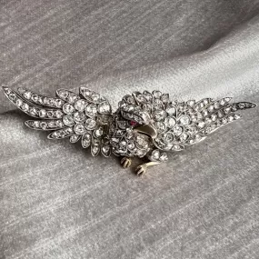 Antique Diamond Eagle Pin