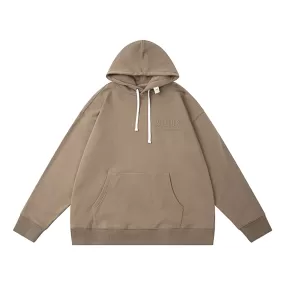 A[S]USL TONAL LOGO HOODIES-MOKA