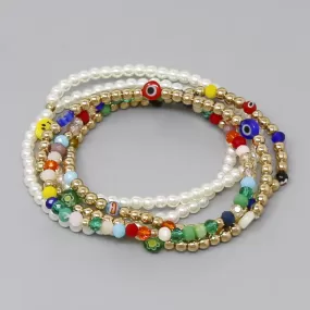 Beaded Bracelet Set