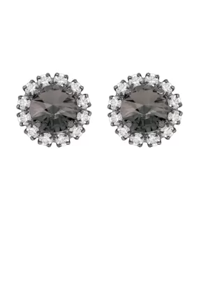 Black Diamond Rivoli Mini Studs with Strass