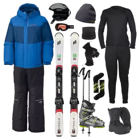 Columbia The Works Package w/ Bibs - Boy's Ski