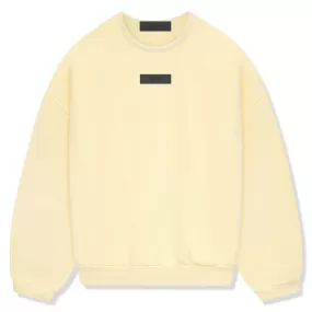 Fear Of God Essentials Garden Yellow Crewneck (FW23)