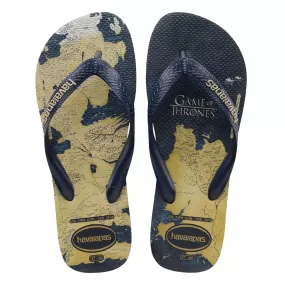 Havaianas Game Of Thrones Mens Navy/Gold Flip-Flops