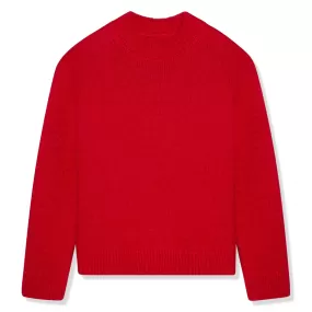 Jacquemus La Maille Pavane Red Knit