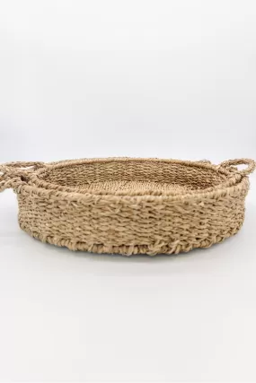 Joshua Round Basket Tray