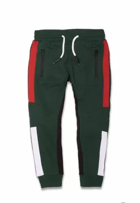 Kids Jordan Craig Milano Track Pants - Green