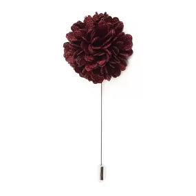 Lapel Pin - Burgundy