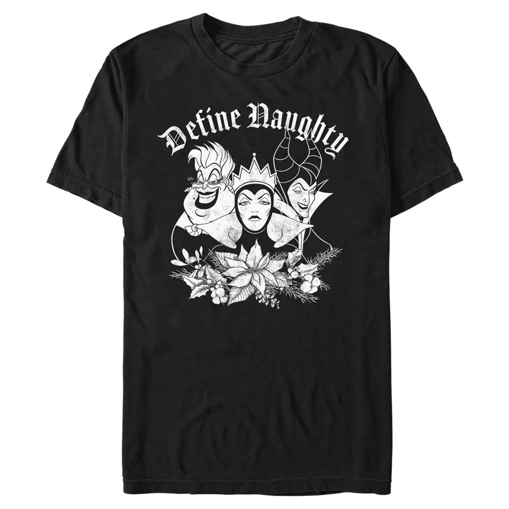 Mad Engine Disney Villains Define Naughty Men's T-Shirt