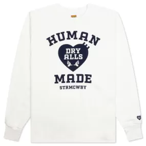 Military Sweatshirt - White