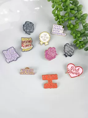 Pins Girl Power Enamel Pins