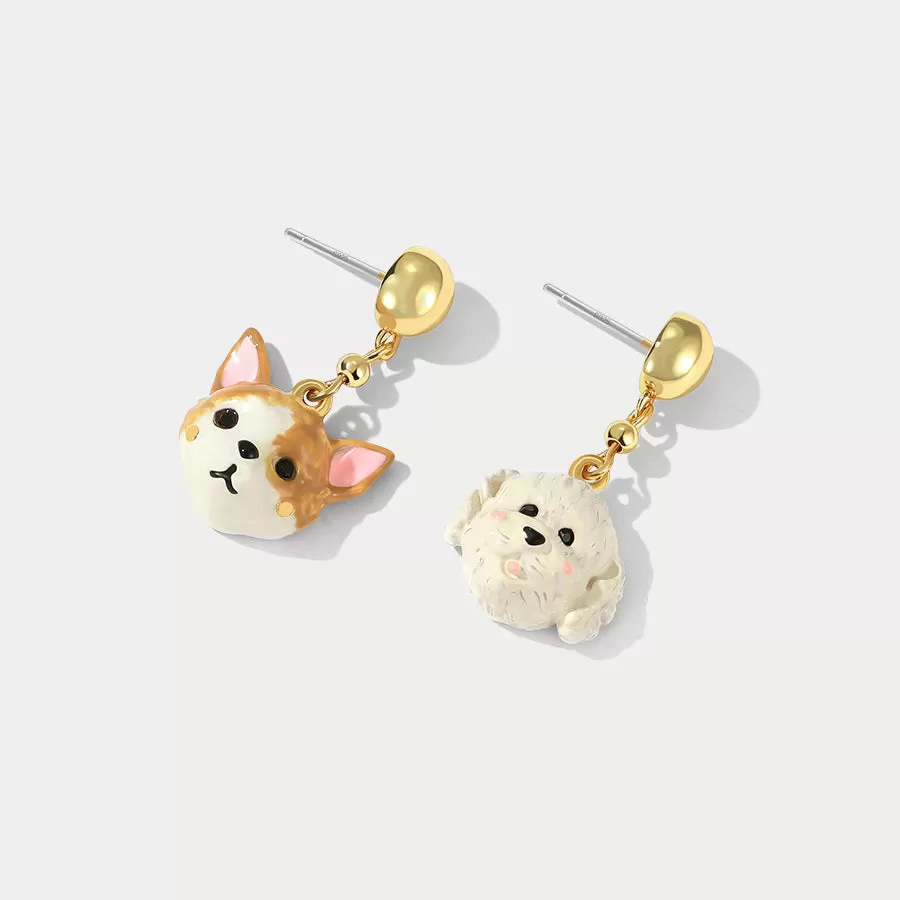 Puppy&Kitten Earrings