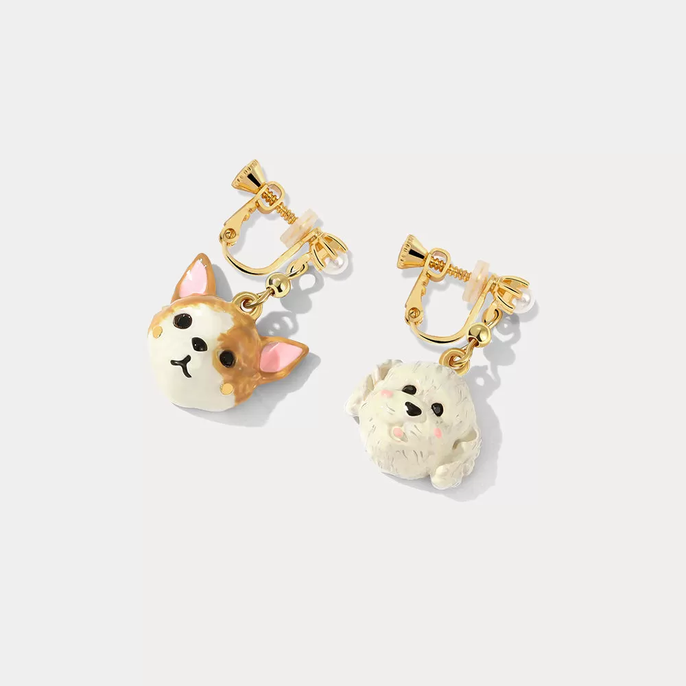 Puppy&Kitten Earrings