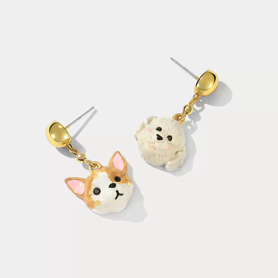 Puppy&Kitten Earrings