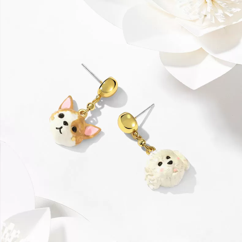 Puppy&Kitten Earrings