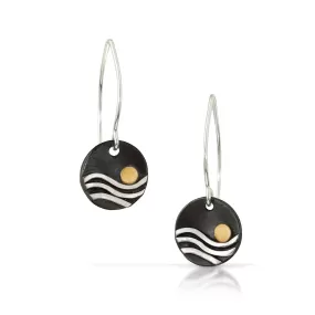 Reflections Wave Earrings