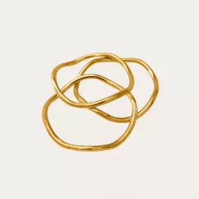 Set of 3 Wavy Pala Bangles