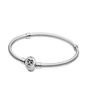 Sterling Silver Classic Charm Chain Bracelet