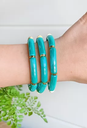 Summer Feelings Bracelet Set in Turquoise