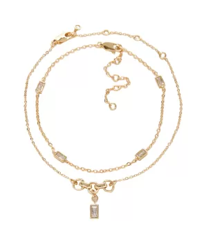 Sunrise on South Beach Anklet Set- Gold