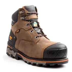 Timberland Pro Boondock Men's 6 Waterproof Composite Toe Safety Boot 91631 - Brown