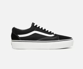 Vans women's wedge sneakers shoe Old Skool Platform VN0A3B3UY281 black-white 